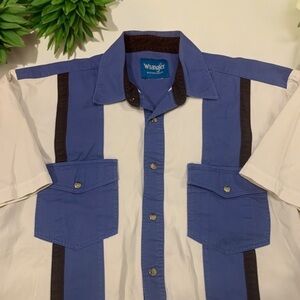 Vintage 90’s Wrangler Pearl Snap Shirt Sleeve Shirt Large
